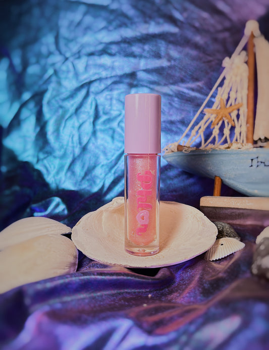 Marina Mermaid scale lipgloss