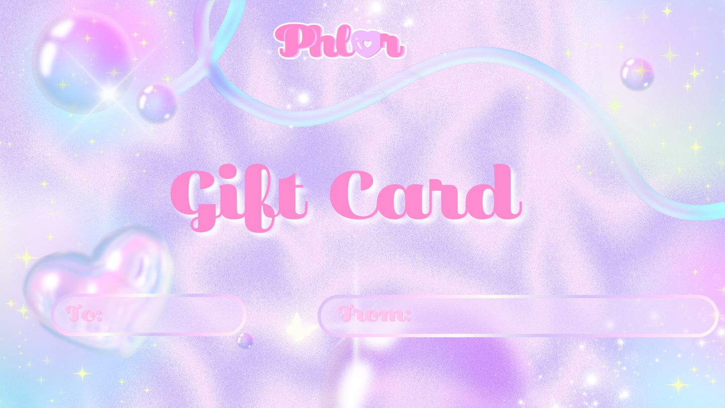 Phlor's Digital Giftcard